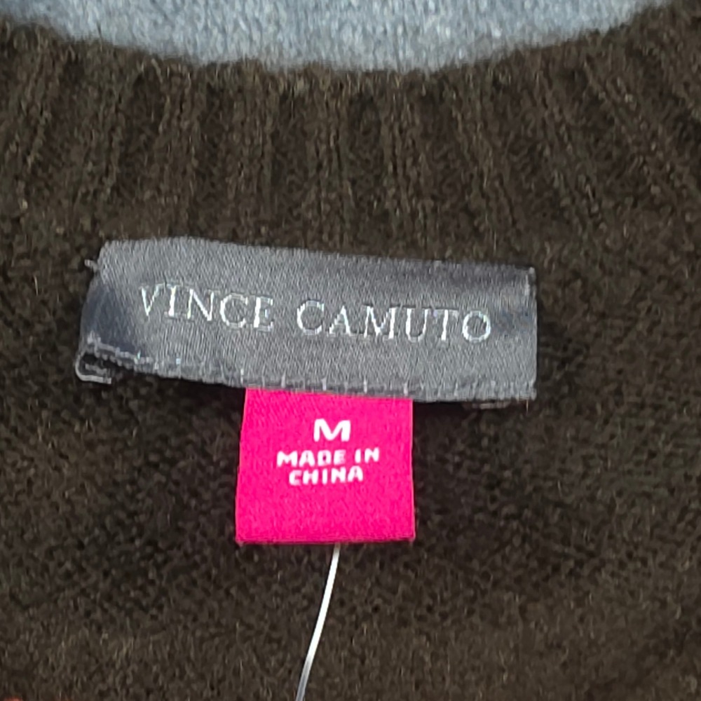 Vince Camuto Womens Brown Halloween Pumpkin Fair Isle Sweater SV7755201 M - Picture 2 of 7
